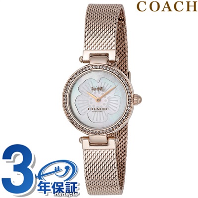 コーチ COACH 腕時計 レディース 14503511 パーク PARK ホワイトシェルxピンクゴールド アナログ表示