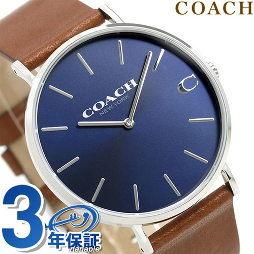 コーチ COACH 腕時計 メンズ 41mm 革ベルト 14602151 チャールズ