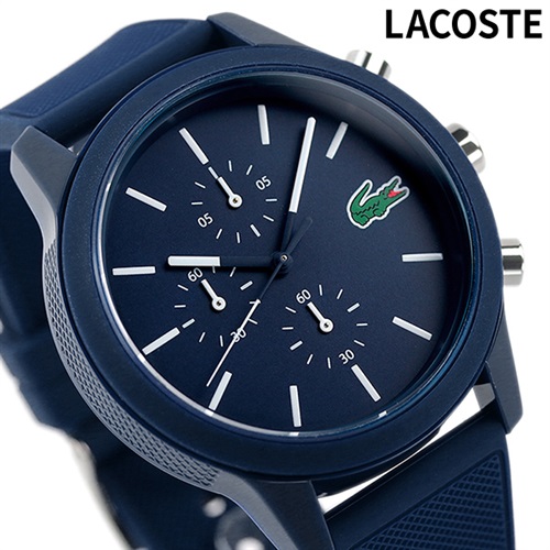 ラコステ 時計 44mm クオーツ メンズ 腕時計 2010970 LACOSTE ブルー