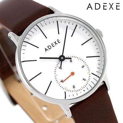 アデクス ADEXE ユニセックス スモールセコンド 33mm 1870A-03 腕時計 プチ
