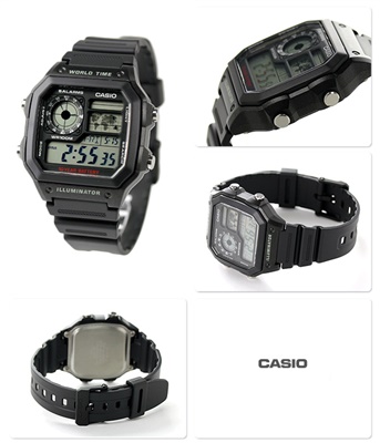 カシオ チプカシ クオーツ 海外モデル メンズ 腕時計 AE-1200WH-1AVDF