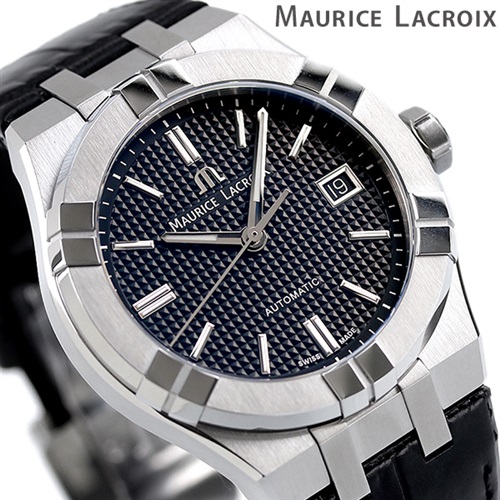 モーリス ラクロア アイコン オートマティック 39mm スイス製 自動巻き メンズ 腕時計 AI6007-SS001-330-1 MAURICE  LACROIX ブラック