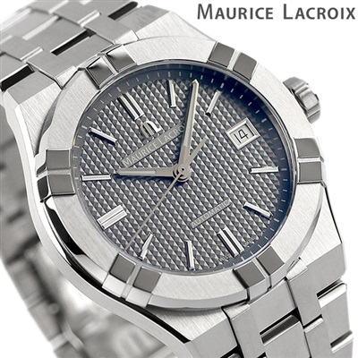 モーリスラクロア アイコン オートマティック 39mm スイス製 自動巻き メンズ 腕時計 AI6007-SS002-230-1 MAURICE  LACROIX グレー