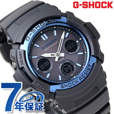 G-SHOCK 電波 ソーラー CASIO AWG-M100A-1AER アナデジ 腕時計 カシオ ...