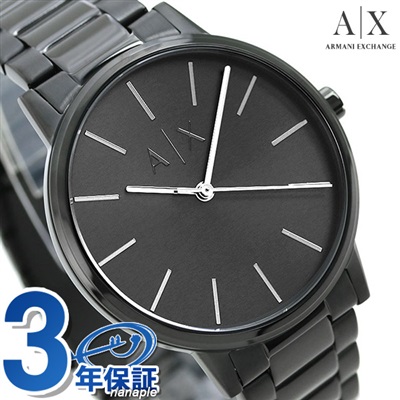 アルマーニ エクスチェンジ メンズ 腕時計 オールブラック 黒 AX2701 ARMANI EXCHANGE ケイド アルマーニエクスチェンジ  腕時計のななぷれ