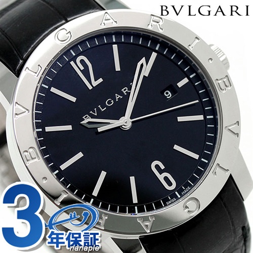ブルガリ BVLGARI 腕時計 メンズ DG41BSLDCHTA 自動巻き（手巻き付） ブラックxブラック アナログ表示