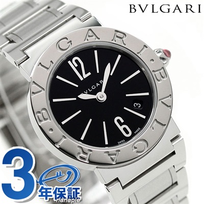 ブルガリ Bvlgari ブルガリブルガリ 26mm レディース l26bssd 腕時計 ブラック Bvlgari 腕時計のななぷれ