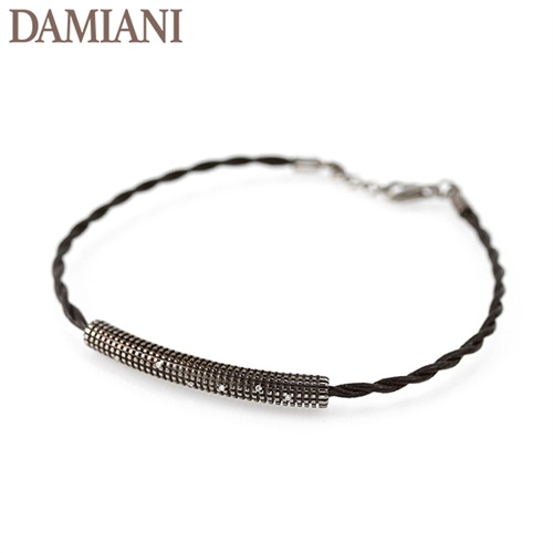ダミアーニ メトロポリタン ブレスレット アクセサリー メンズ レディース ダイヤ 20062151 DAMIANI ブラック