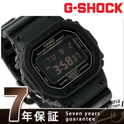 CASIO G-SHOCK G-ショック MAT BLACK RED EYE 5600 DW-5600MS-1DR 