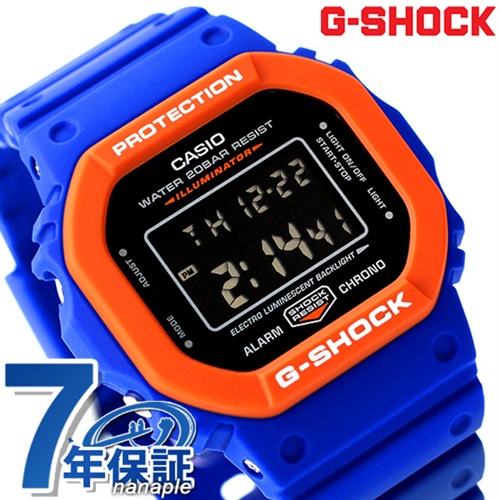 G-SHOCK CASIO G-SHOCK 腕時計 メンズ dw-5600bwp-2dr カシオ Gショック デジタル 5600シリーズ DIGITAL 5600 SERIES クオーツ 液晶xブルー デジタル表示