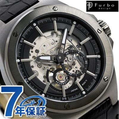 フルボ デザイン F2501 自動巻き メンズ 腕時計 F2501GBKBK Furbo 