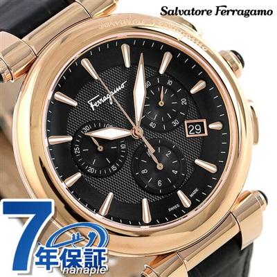 フェラガモ イディリオ クロノグラフ スイス製 腕時計 FCP060017