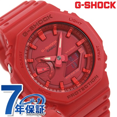 G-SHOCK GA-2100 メンズ 腕時計 Gショック レッド 赤 時計 G-SHOCK 腕時計のななぷれ