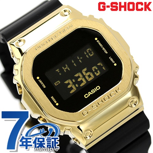 G-SHOCK CASIO G-SHOCK 腕時計 メンズ dwe-5600hg-1dr カシオ Gショック デジタル 5600シリーズ DIGITAL 5600 SERIES クオーツ 液晶/ゴールドxゴールド デジタル表示