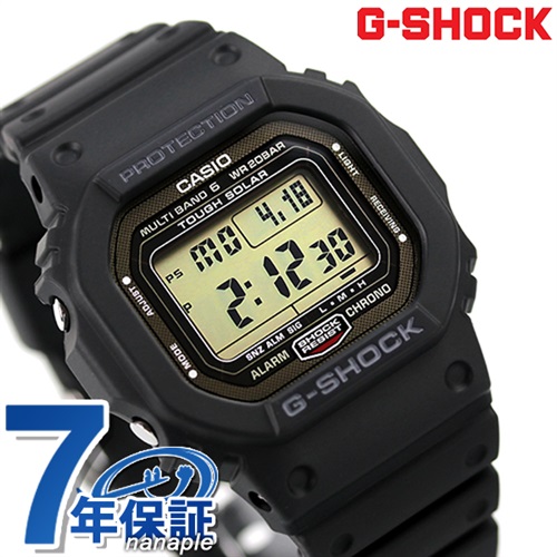 G-SHOCK Gショック 電波ソーラー GW-5000U-1 オリジン 5600シリーズ メンズ 腕時計 カシオ casio ブラック G