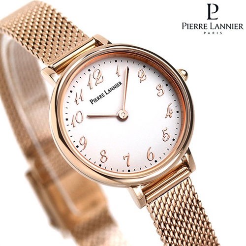 ピエールラニエ ノバ コレクション フランス製 クオーツ レディース 腕時計 P427C908 Pierre Lannier