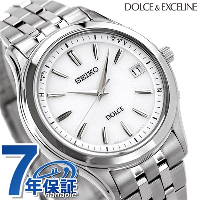 セイコー ドルチェ 電波ソーラー メンズ SADZ123 SEIKO DOLCE＆EXCELINE 腕時計 シルバー