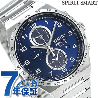 腕回り何cmでしょうか【値下げ】SEIKO SBPJ023　セイコー　クロノグラフ　腕時計　ブルー