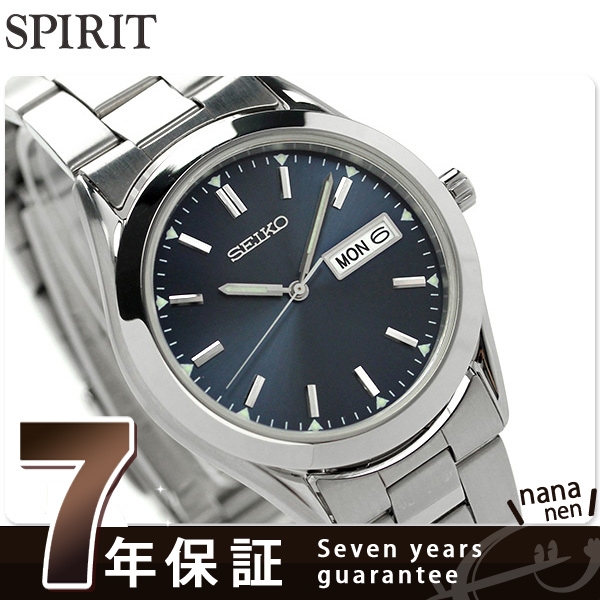 セイコー スピリット メンズ 腕時計 SCDC037 SEIKO SPIRIT ネイビー