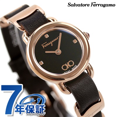 Salvatore Ferragamo 腕時計 レディース SFHT00520 フェラガモ バリナ クオーツ ホワイトxシルバー アナログ表示