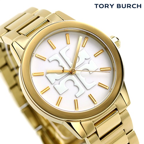 トリーバーチ 時計 ジジ 36mm クオーツ レディース 腕時計 TBW2010 TORY BURCH ホワイト×ゴールド