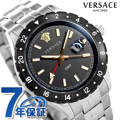 ヴェルサーチ 時計 メンズ 腕時計 ヘレニウム GMT 42mm VE1100219 