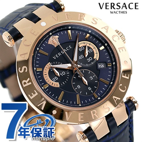 ヴェルサーチ クロノグラフ クオーツ メンズ 腕時計 VERQ00120 VERSACE