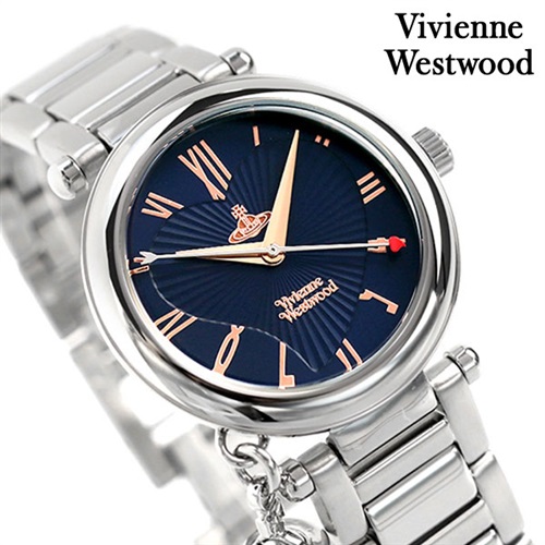 ヴィヴィアン ウエストウッド オーブ 32mm クオーツ レディース 腕時計 VV006NVSL Vivienne Westwood ネイビー