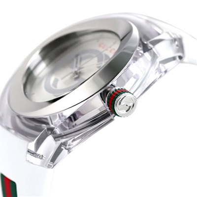 グッチ 時計 スイス製 メンズ 腕時計 YA137102A GUCCI シンク 46mm