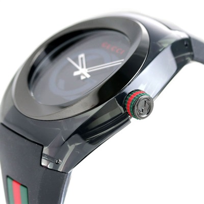 グッチ 時計 スイス製 メンズ 腕時計 YA137107A GUCCI シンク 46mm