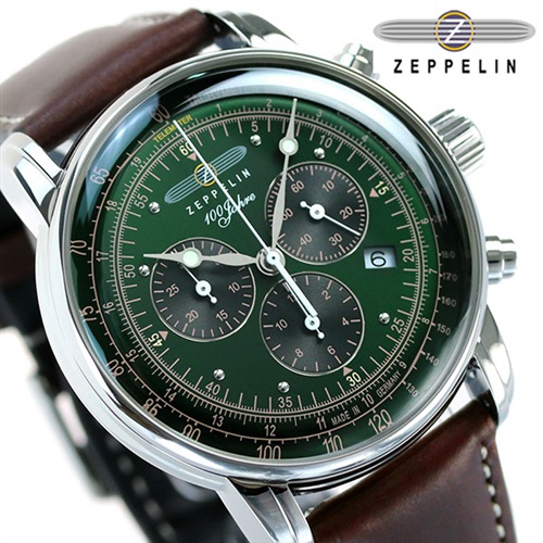ツェッペリン 100周年 日本限定モデル クロノグラフ メンズ 腕時計 